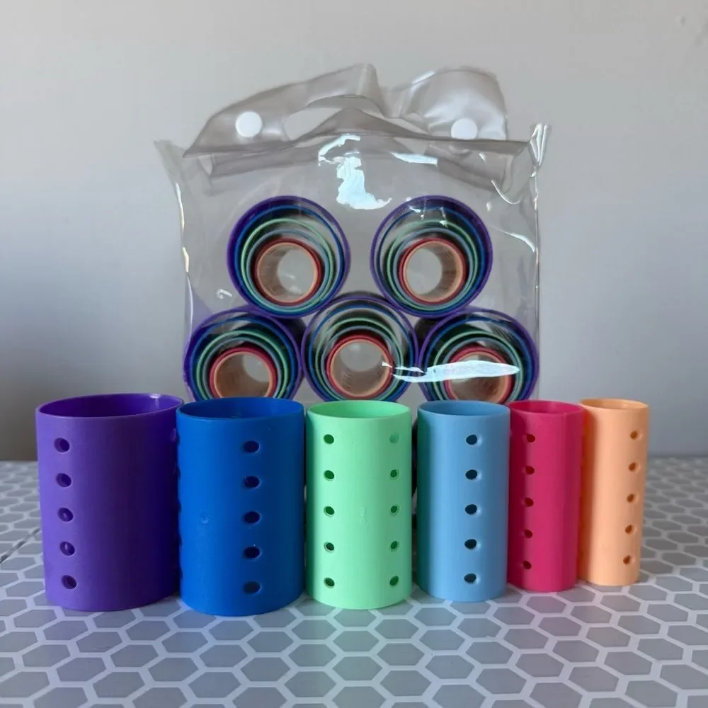 Colorful Hair Rollers Set